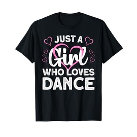 Cool Dance Art For Women Teen Girl Jazz Dancing Class Dancer T-Shirt