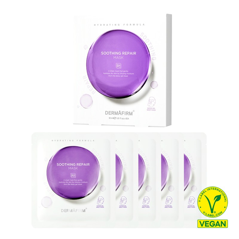 Derma Firm Soothing Repair Mask R4 [20 sheets] (Box /