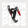 Elite Custom Race PLUS Bottle Cage (2020) Black Glossy/White 0140643