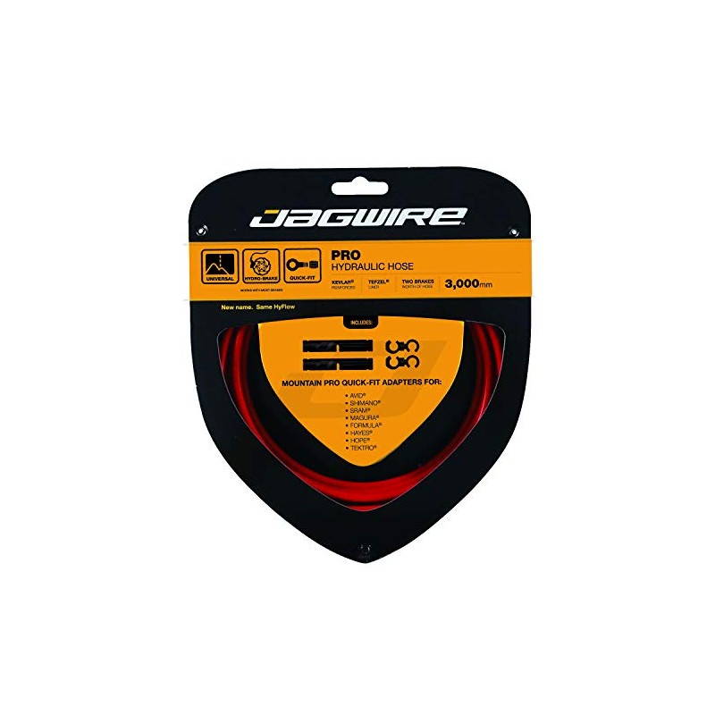 Jagwire Mountain Pro Hose Kit - Red (3 m)