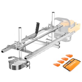 FARMMAC Chainsaw-Mill-Portable-Saw-Mill - 36 Inch Chainsaw Mill Kit Planking Milling, Gas Powered