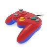 Old Skool GameCube / Wii Compatible Controller - Red/Blue Special