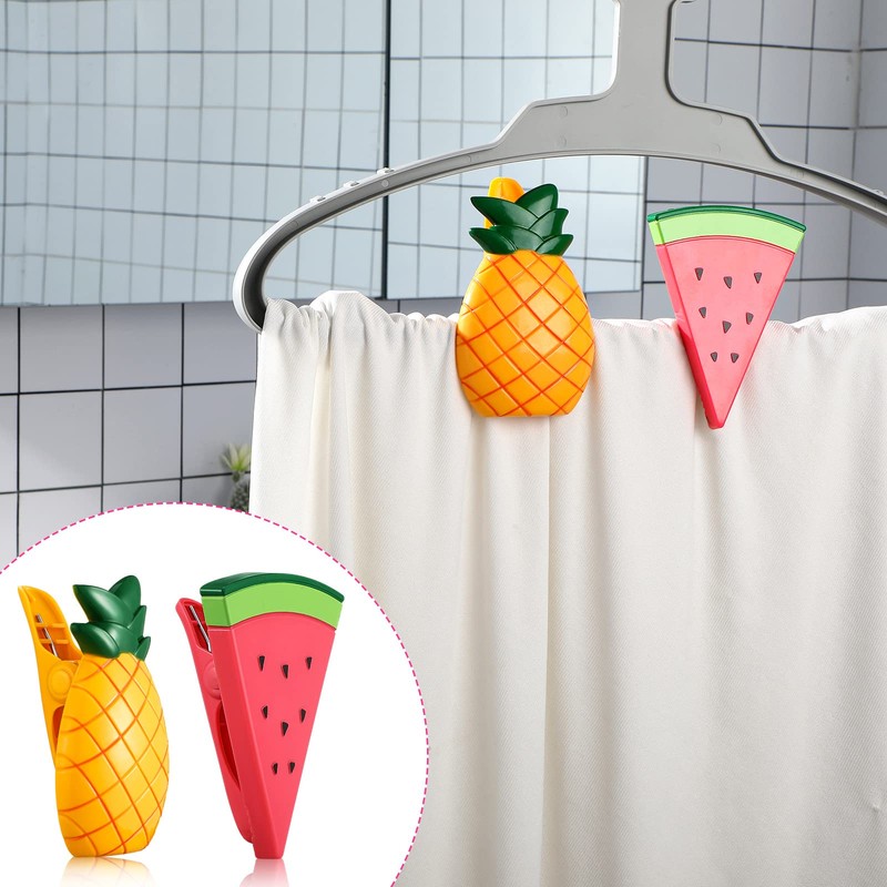 4 Pieces Beach Towel Clips Chair Holders Portable Towel Holders