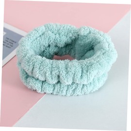 Tofficu 4pairs Plush Wrist Straps Sports Wrist Bands for Women Face Wash Spa Wraps