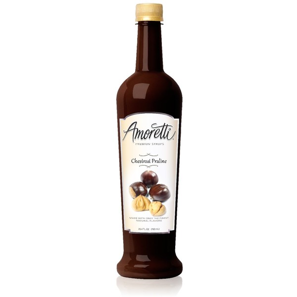 Amoretti Premium Syrup, Chestnut Praline, 25.4 Ounce