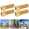 Alomejor 4-Piece Bicycle Handlebar Shaft Bolts, Hex Socket Screws Made
