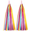 Berglink 1 Pair Children's Bicycle Streamers, Handlebar Colourful Bands Streamer,