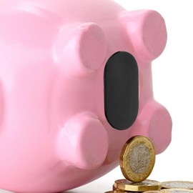 Gatuida Rubber Plug Piggy Bank Closure: Pack of 10 Sealing Plugs Piggy Bank Plug Oval Closure Stoppershole Money Box Stopper for Money Boxes