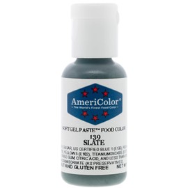 Food Coloring AmeriColor Slate Soft Gel Paste .75 Ounce