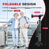 BigAlex Folding Walking Cane with Two Led Lights for Elderly