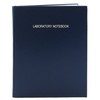 BookFactory A4 Lab Notebook, Blue Cover - 168 Pages (5mm