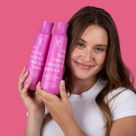 V&Co. Beauty Hair Thickening Shampoo with Peptide Technology, 12 Oz. Anti-thinning Shampoo