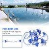 Swimming Pool Safety Rope, 16.4ft Nylon Swimming Pool Divider Rope