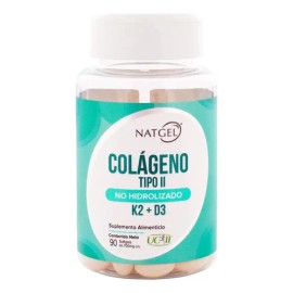 Colágeno Tipo 2 Uc-ll  D3 Y K2  90 Softgels  Natgel sin sabor                                                                                         