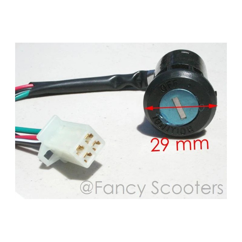Fancy Scooters Apollo Commander 200cc, ATV Ignition Switch