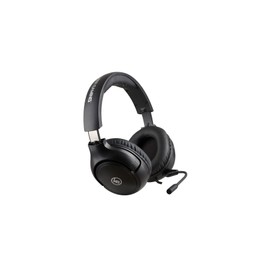 IOGEAR Kaliber UNIKOMM Universal Headset - 50mm Max Bass Drivers - 4-Way Swiveling Noise Isolating Earcups w/Memory Foam - Built-in Volume Control & Mute - Detachable Boom Mic - 3.5mm Connector -
