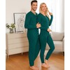 SWOMOG Matching Family Onesise Pajamas Christmas Long Sleeve PJ's Sets