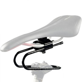 YYunying Aluminium Bicycle Saddle Shock Absorber with Two-Way Adjustment, 100 kg Load Capacity, Black, Includes Installation Tool