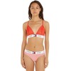 Tommy Jeans Women's Triangle Bra Unlined Stretch, red