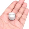 sourcing map 2 Pcs Aluminium Potentiometer Knobs, 1/4"(6.4mm) IDx7/8"(20mm) ODx5/8"(15.5mm)