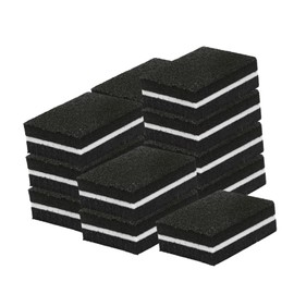 GLEAVI Mini Tofu Cubes Manicure Tools Mini Buffer Block Nail Pedicure File Nail Files Nail Buffer and File Polisher Buffing File Nail Buffer Block Nail File Block Sponge Black
