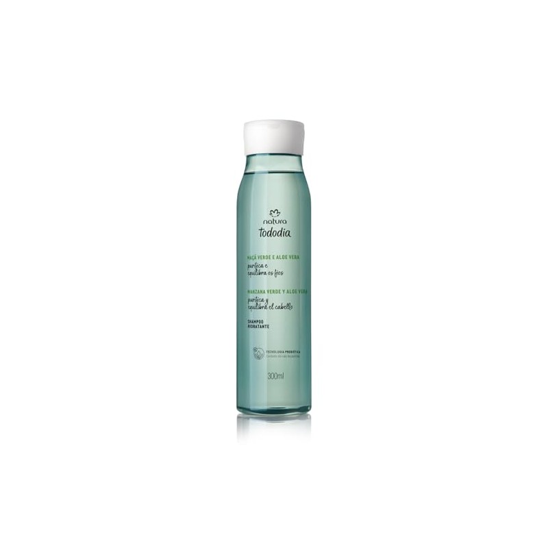 Natura Tododia Shampoo Hidratante Manzana Verde y Aloe Vera