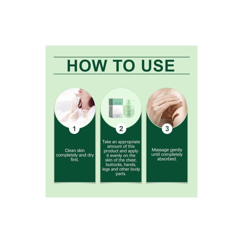 Crema Corporal con Colágeno y Niacinamida, Aloe y Té Verde,