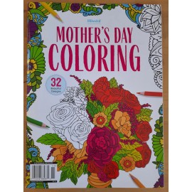 Blissful MOTHER'S DAY COLORING Book Adult Color 32 Beautiful Designs