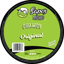 Sapo's Miches Chamoy Rim Dip - Tamarind Candy Sauce for Drinks, Micheladas & Cocktails, 8 oz (Original)