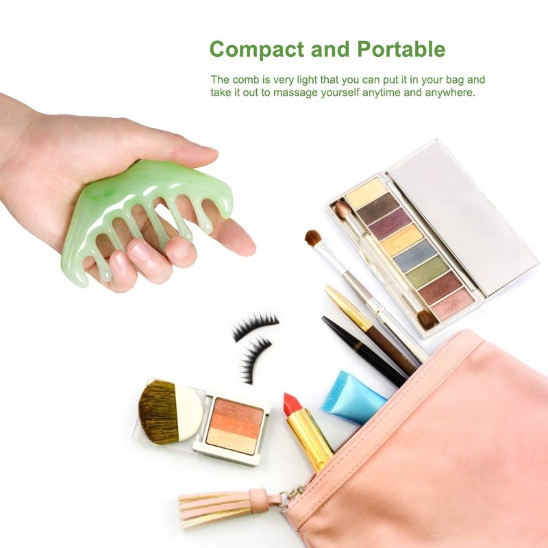 2pcs Massage Comb, Guasha Scraping Scalp Comb, Multi-Functional Handheld Head