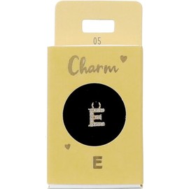 Depesche Letter E Charm Gold Plated Pendant Necklace Bracelet Earrings Small Gift 11834-005, Metal, No Gemstone