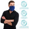 MASHELE Oversized Face and Beard Cotton Reusable Covering for Bearded