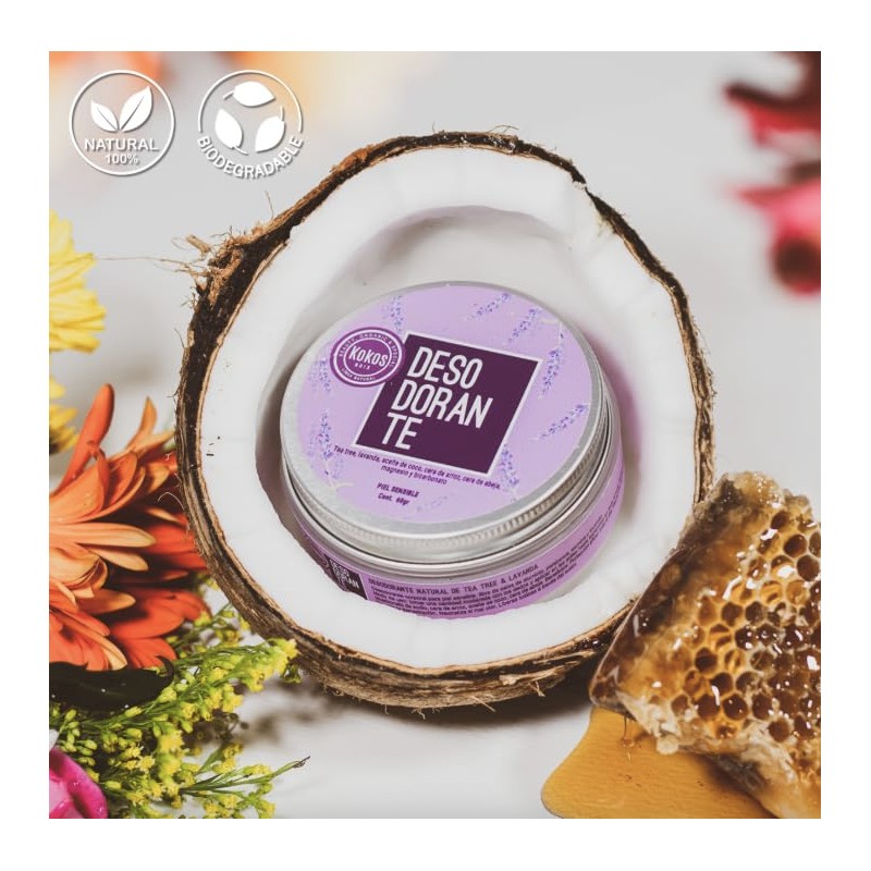 KOKOS | Kit desodorante de Tea Tree y jabón Detox