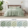 Bedsure Queen Comforter Set - Celadon Green Soft Bedding for