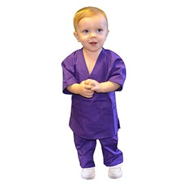 My Little Doc Purple Toddler Scrubs (12 Months)