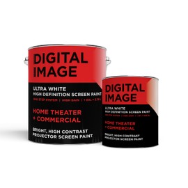 Projector Screen Paint - High Definition, 4K/8K, Ultra White - Quart