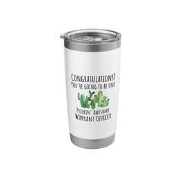 Warrant Officer Promotion Stainless Steel Insulated Tumbler