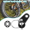 Bike Trailer Hitch Connector, Stable Metal Bicycle Tow Coupler Attachment