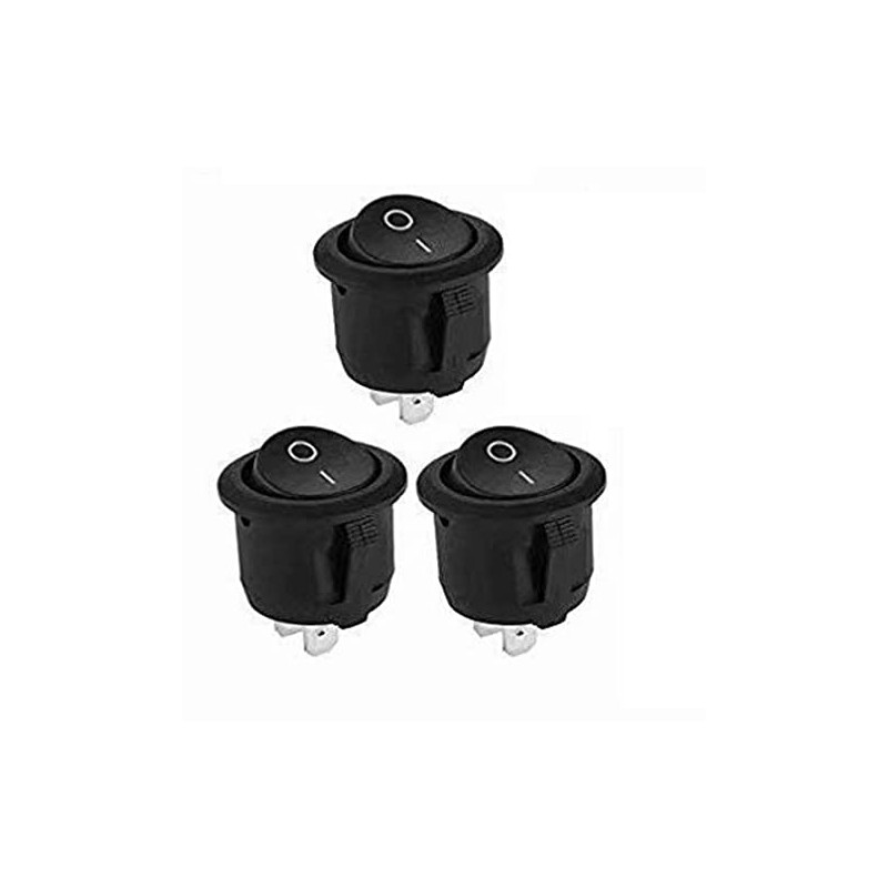 Gooing Rocker Seesaw Switch Snap In Round Universal Recessed Boat