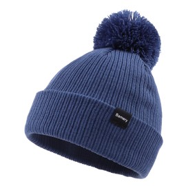 Bamery Infant Baby Winter Hat Toddler Knitted Beanie Kid Boy/Girl Acrylic Pompom Beanies 0-10 Years Old (3-10 Years, Denim Blue)