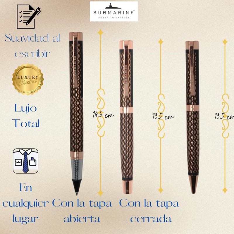 High-end Roller Ball Pen, Cute Rollerball Pens, Gift for Men