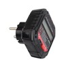 Advanced with Voltage Display GFCI Output Tester, 90-250 V Socket