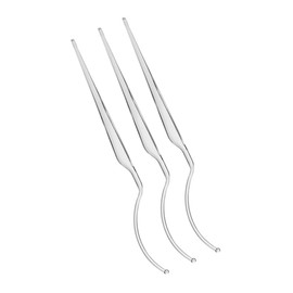 OHPHCALL 3pcs False Lashes Display Stick Eyelash Grafting Tool Spoolies Professional Salon Accessory
