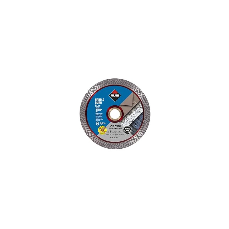 Rubi Tools 3-1/4" Mini VIP Premium Dry Diamond Blade 32952