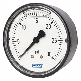 Compound Gauge, 1-1/2" Dial Size, MNPT