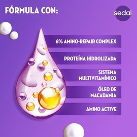 SEDAL Mascarilla para Cabello Liso Perfecto 300 ml