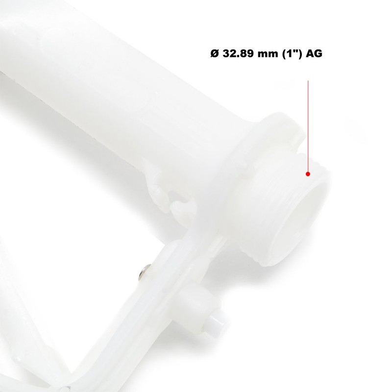 Urea pump manual, 0-60 l/min, AUS32, plastic nozzle, feed pump