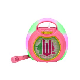 eKids Wicked Karaoke Machine for Kids, Bluetooth Speaker with Microphone Designed for Fans of Wicked Toys