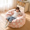 MAXYOYO Bean Bag Chair for Kids, Cloud Pattern Lazy Chair