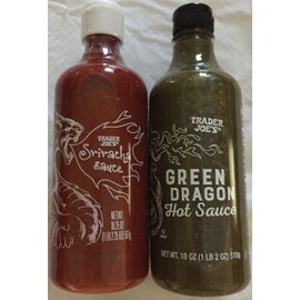 Trader Joe's Dragon Sauce & Sriracha Sauce Comb pack